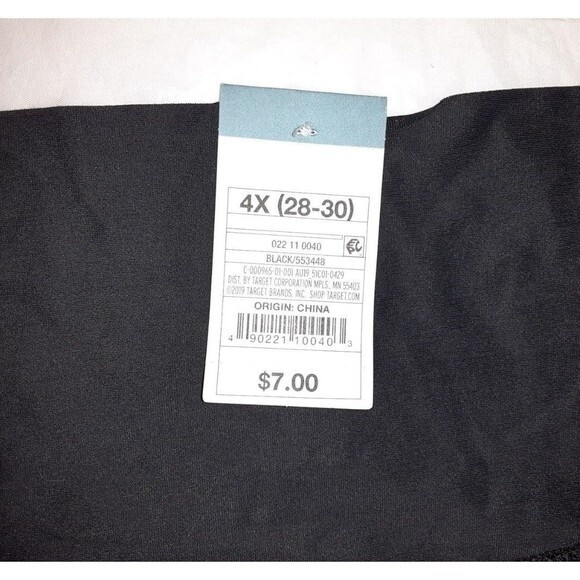 Auden 4X Black Mesh Panties 2 pairs lot NWT - Picture 5 of 7